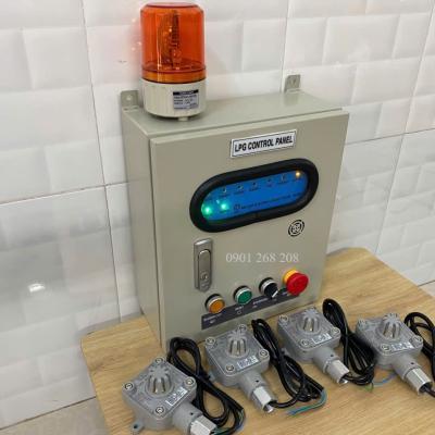 TỦ BÁO RÒ GAS KẾT NỐI 4 KÊNH ĐẦU DÒ PHÒNG NỔ EX-2B